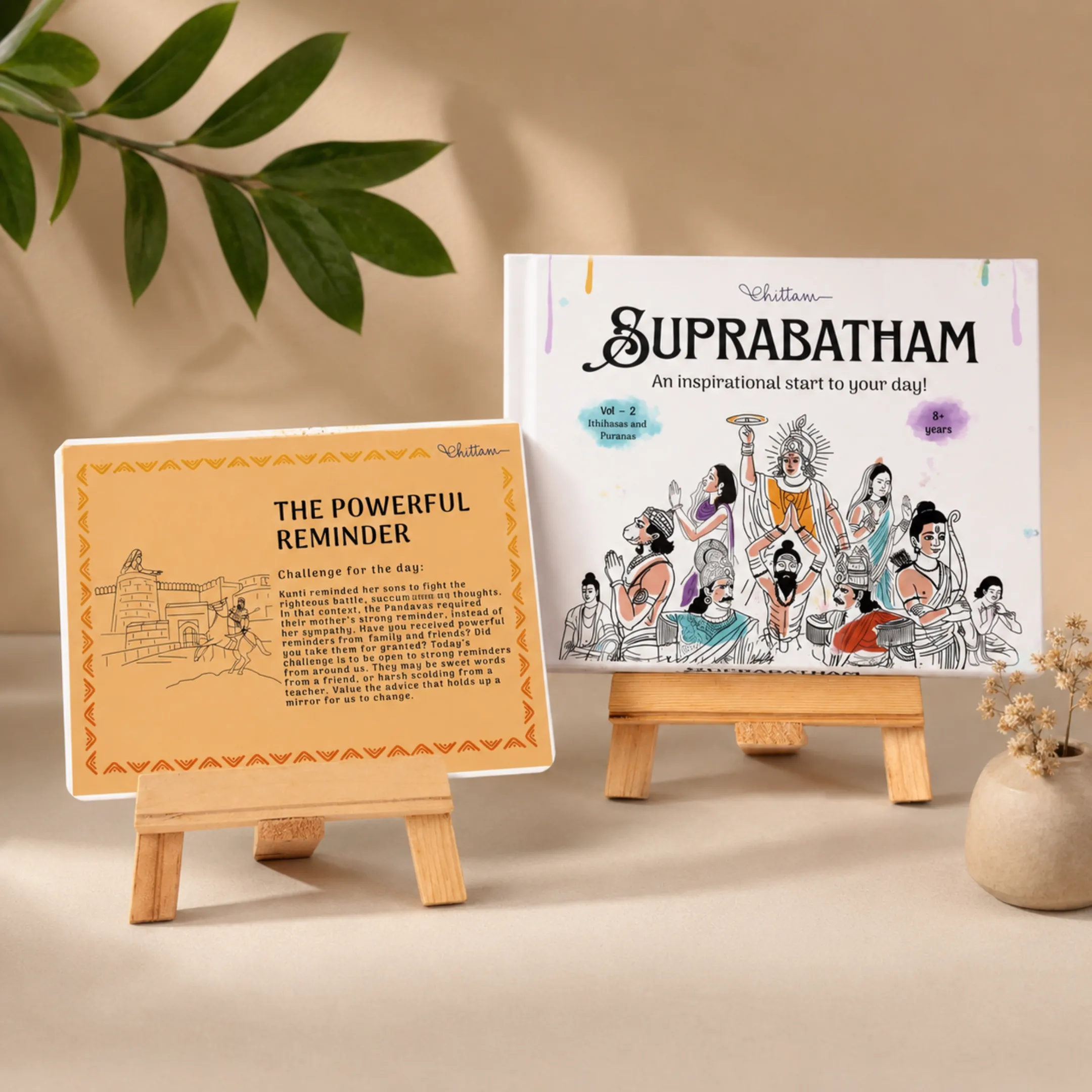 Suprabhatam - Vol.2 | Introspective Activity Kit Containing 60 Stories + Challenges | 8+ Years