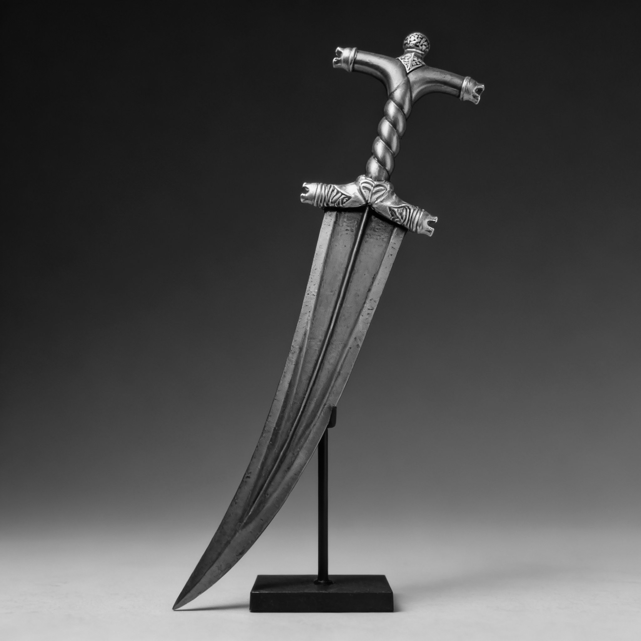 Gold Wood Still Dagger Handcrafted Decorative Koftgari Art