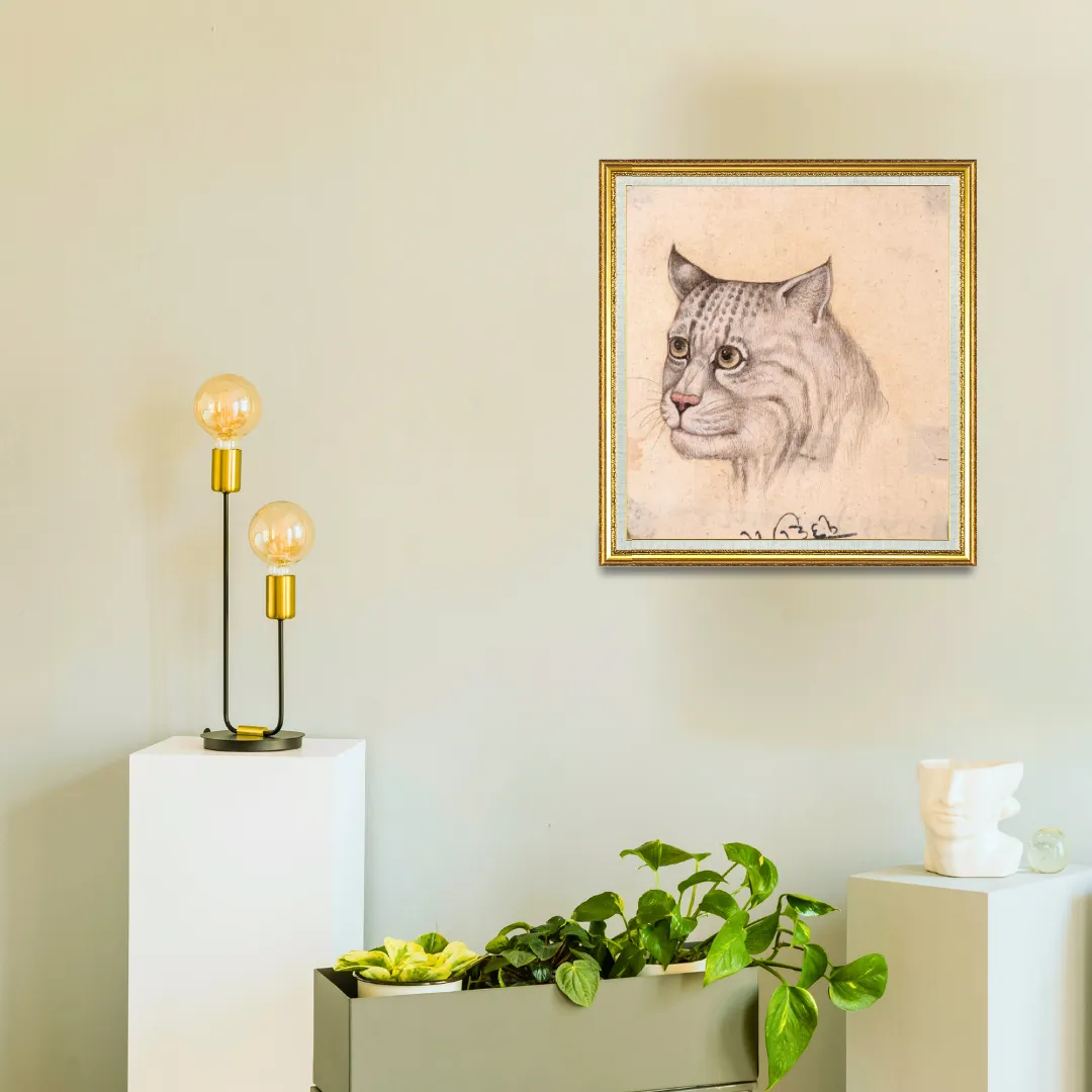 Gentle Watch of the Pale Wild Cat