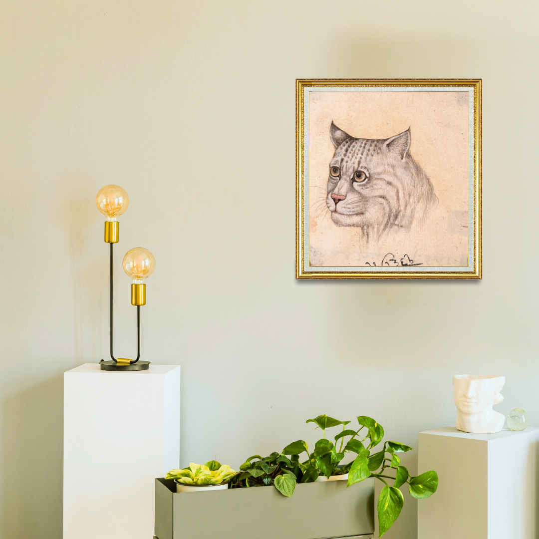 Gentle Watch of the Pale Wild Cat