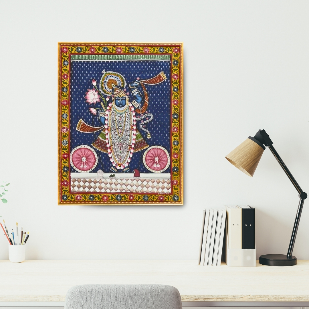 Pichwai Sacred Shreenathji Painting