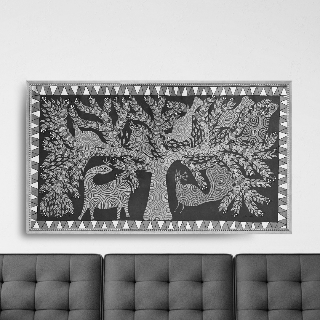 Whispers in the Jungle- Deer & Birds