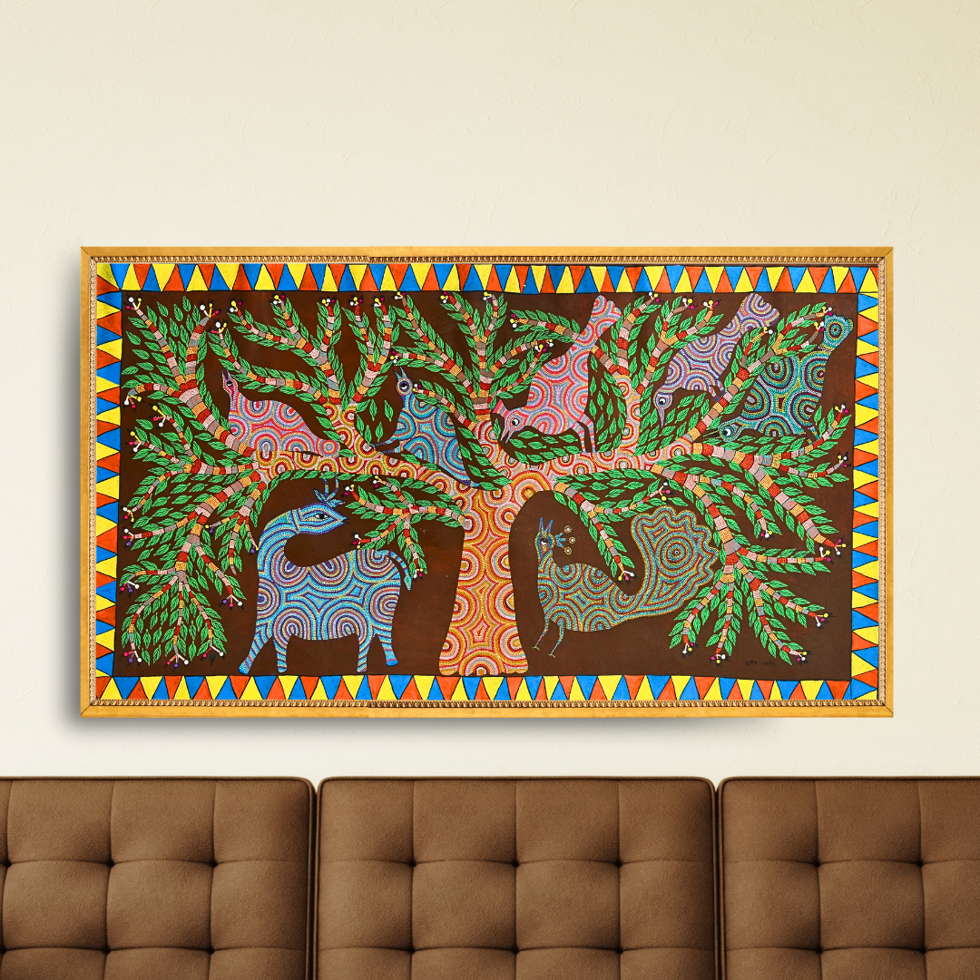 Whispers in the Jungle- Deer & Birds