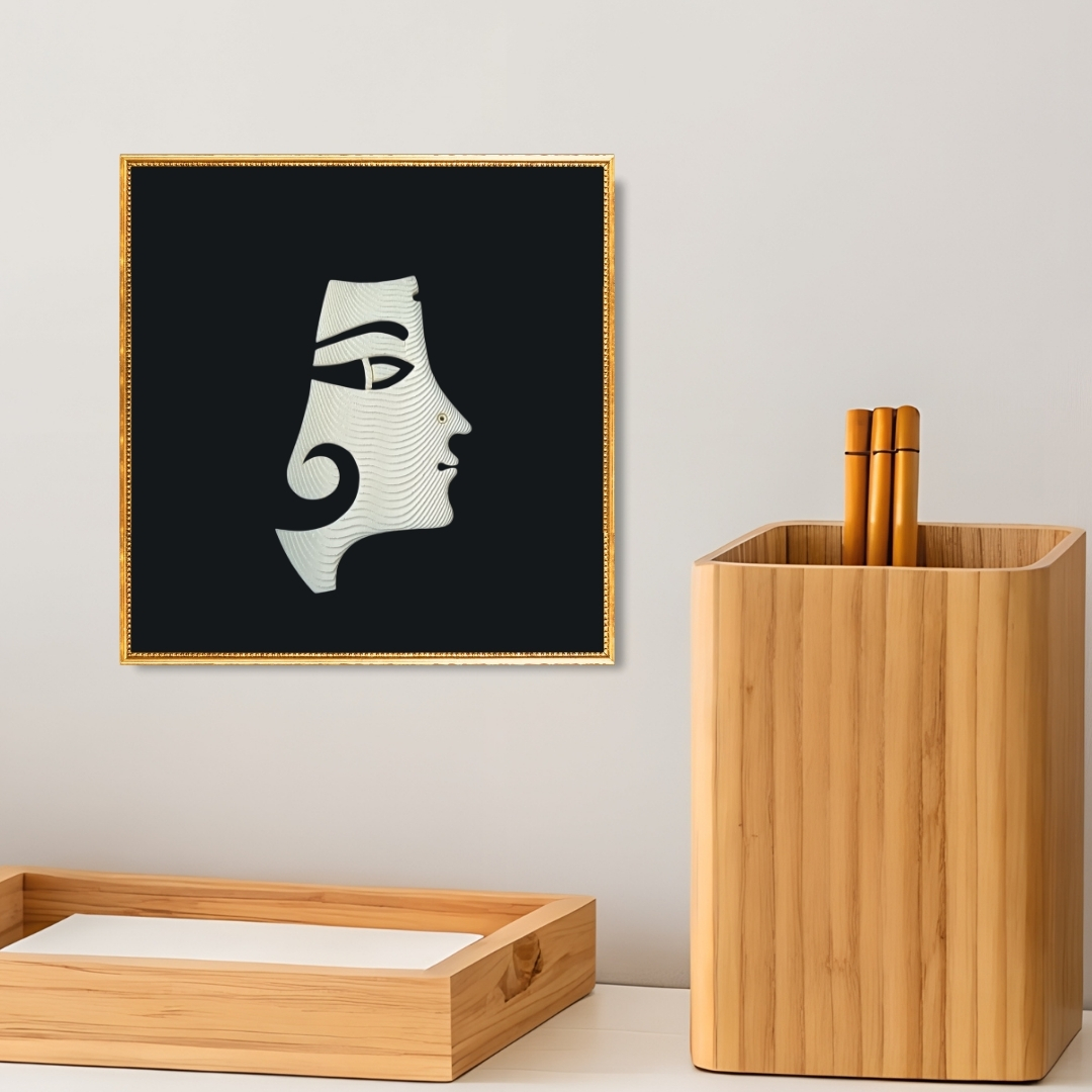 A Face (Left Profile)