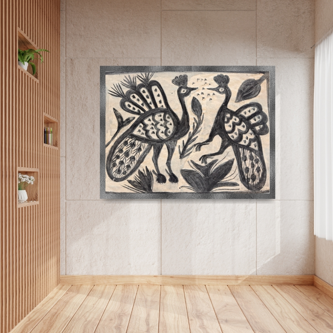 Dance of the Peacocks by Rudan Devi