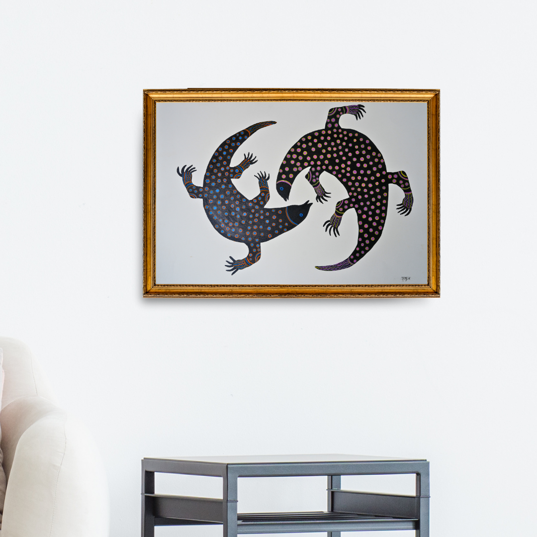 Goyra: A Couple of Monitor Lizard