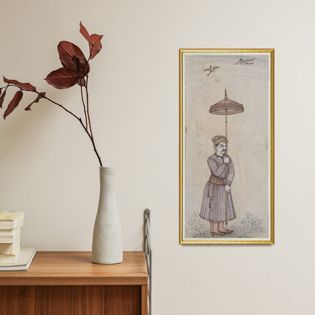 Guardian Beneath the Ornate Shade