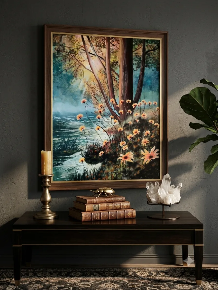 Sunshine Landscape Painting 