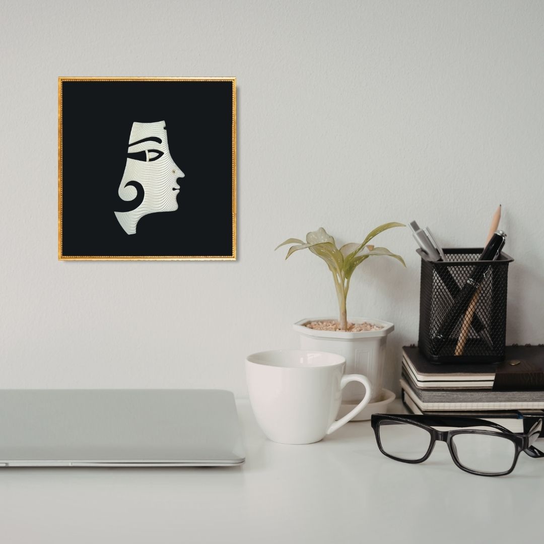 A Face (Left Profile)