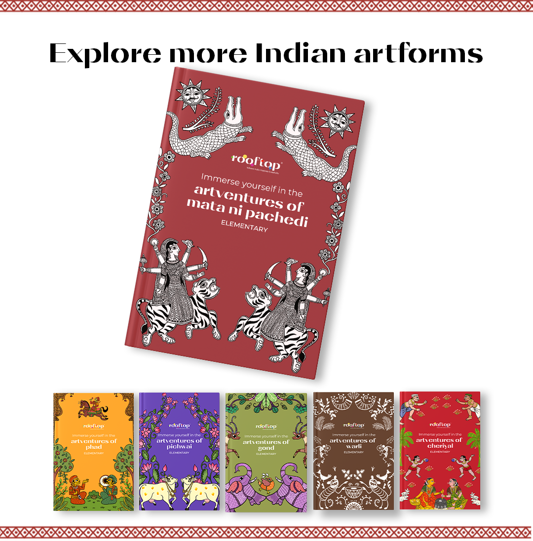 Artventures of Mata Ni Pachedi: A Devotional Journey Through Art (3 Set)