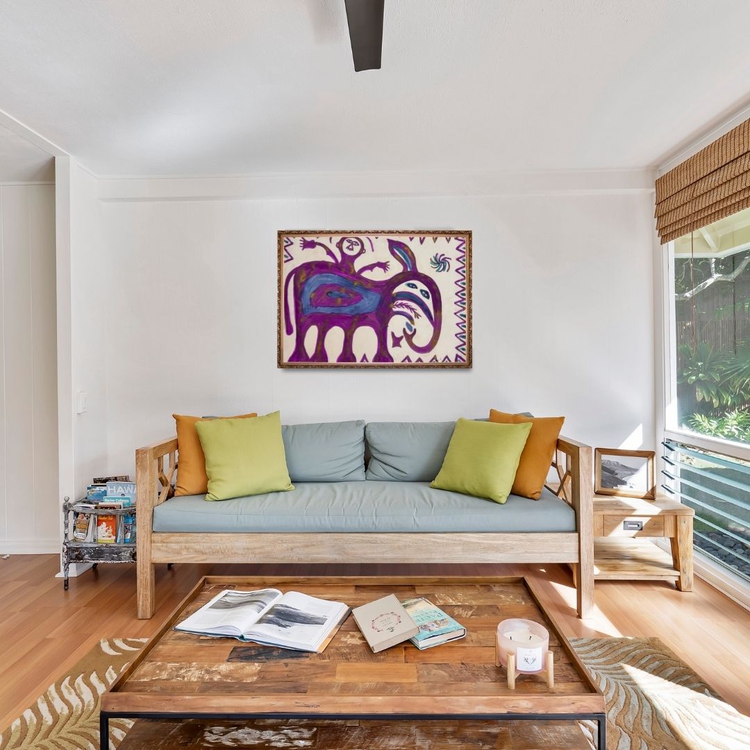 Child and Elephant Spirit by Malo Devi