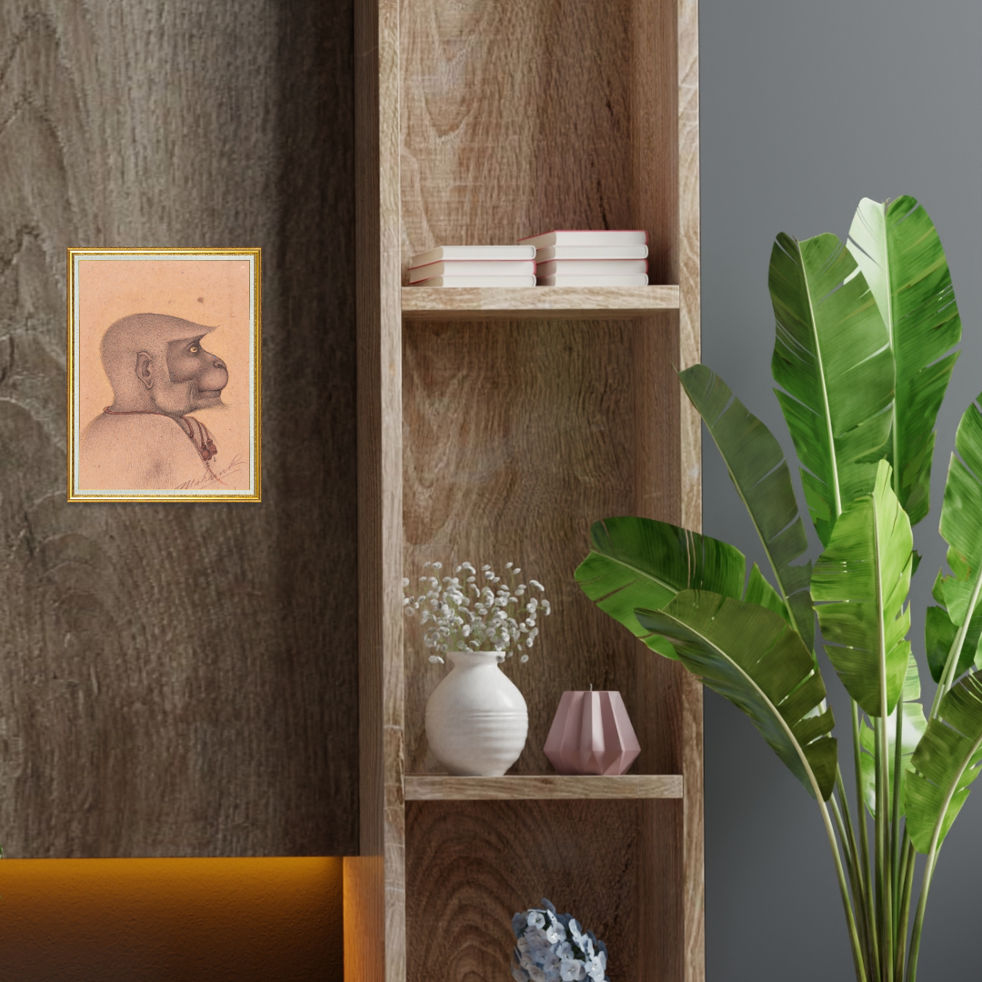 Stillness of the Thoughtful Monkey