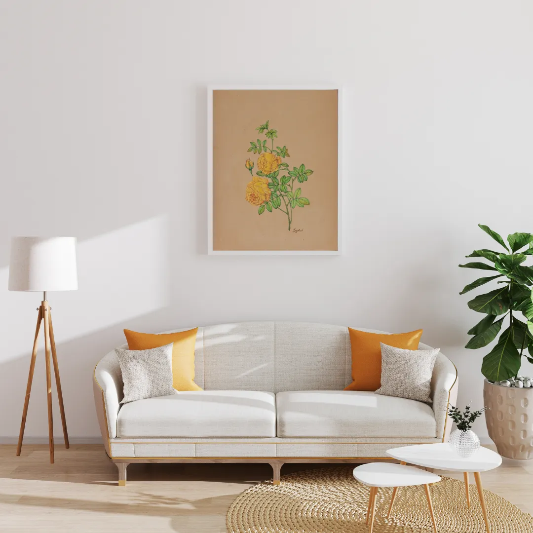 Yellow Rose Study