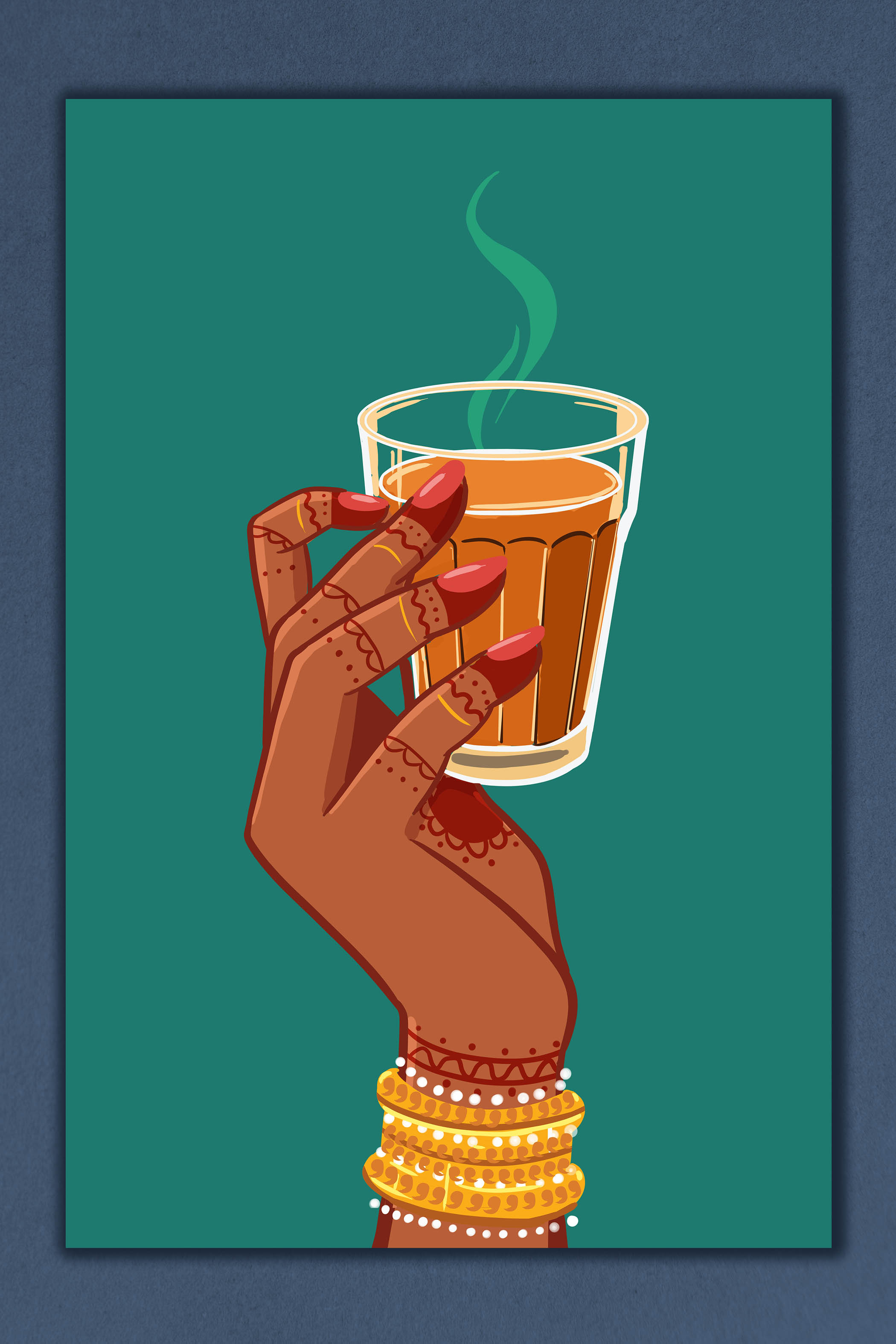 Mehndi Hand Chai