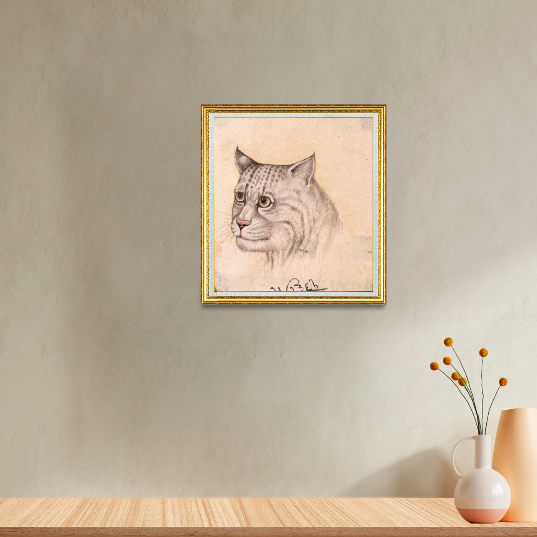 Gentle Watch of the Pale Wild Cat