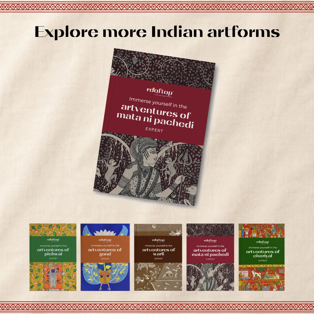 Artventures of Mata Ni Pachedi: A Devotional Journey Through Art (3 Set)