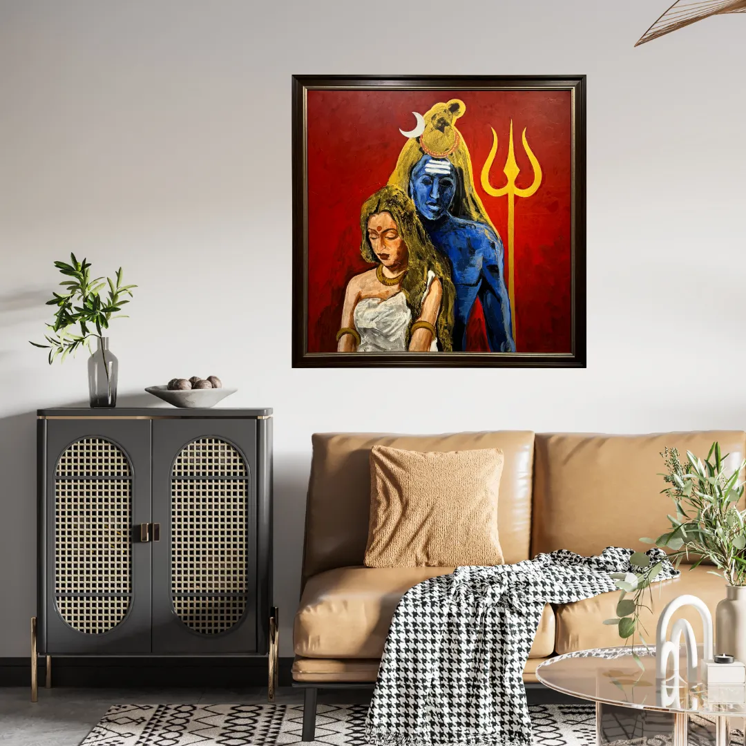 Painting: Shiva and Sati