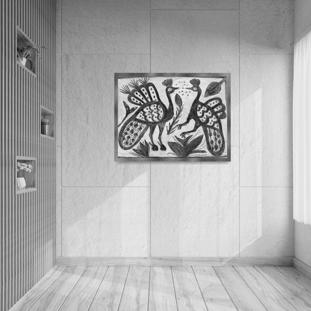 Dance of the Peacocks by Rudan Devi