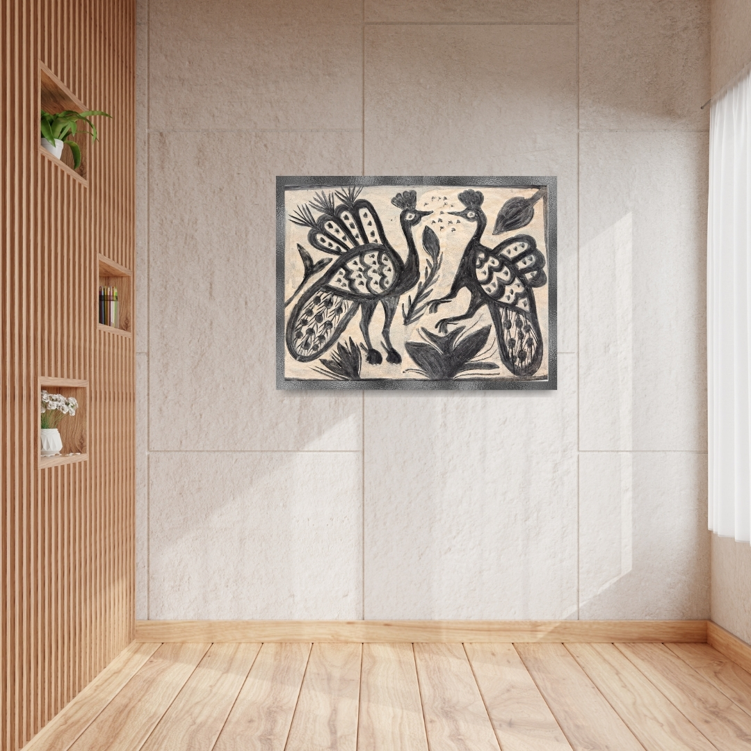 Dance of the Peacocks by Rudan Devi