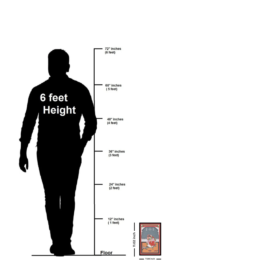 NAYIKA-01 Yawning Nayika in Kotah School 