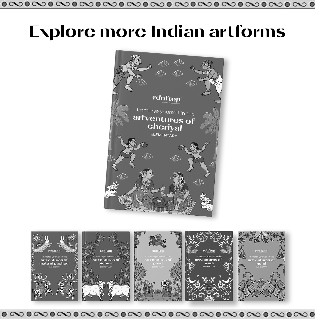 Artventures of Cheriyal: The Complete Scroll Art Journey (Set of 3)