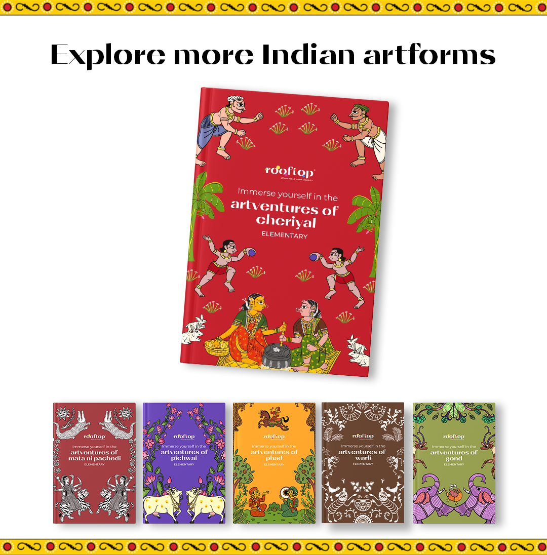 Artventures of Cheriyal: The Complete Scroll Art Journey (Set of 3)