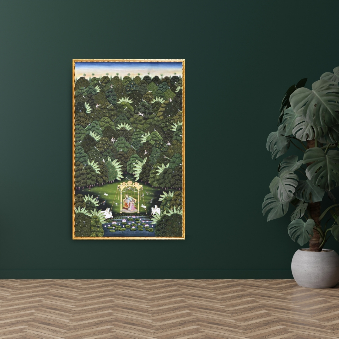 Radha Krishna in Forest - 03