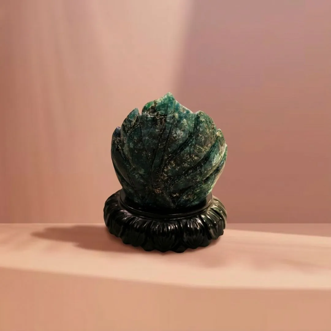 Abroad Black Jade Krishna Sculpture for Home Decor and Spiritual Spaces 