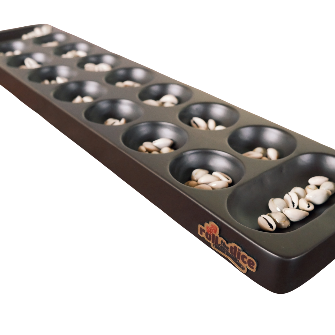 Channe Mane Traditional Board Game | Aliguli Mane (Kannada) | Pallanguzhi (Tamil) | Includes How-to-Play Instructions