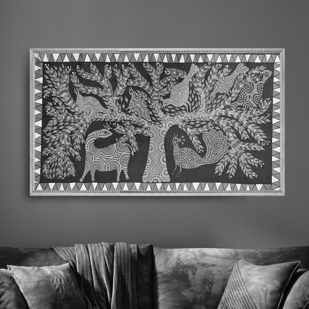 Whispers in the Jungle- Deer & Birds