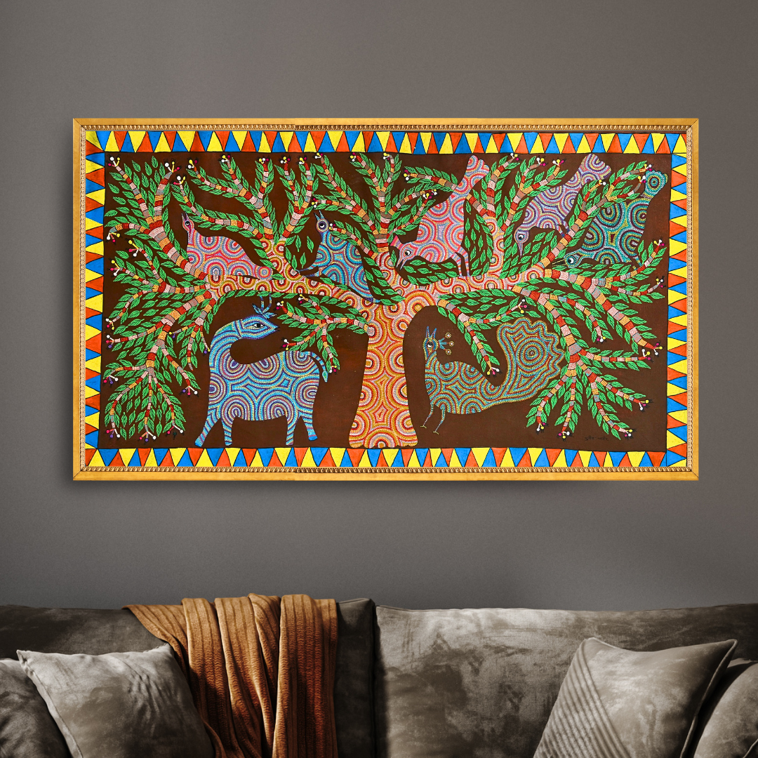 Whispers in the Jungle- Deer & Birds