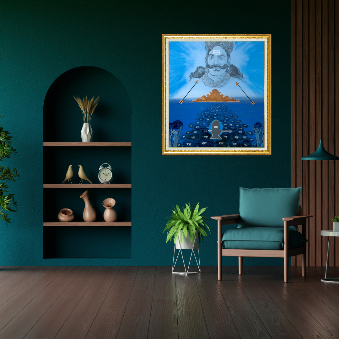 Painting: Lanka Kand - Ravan Vadh