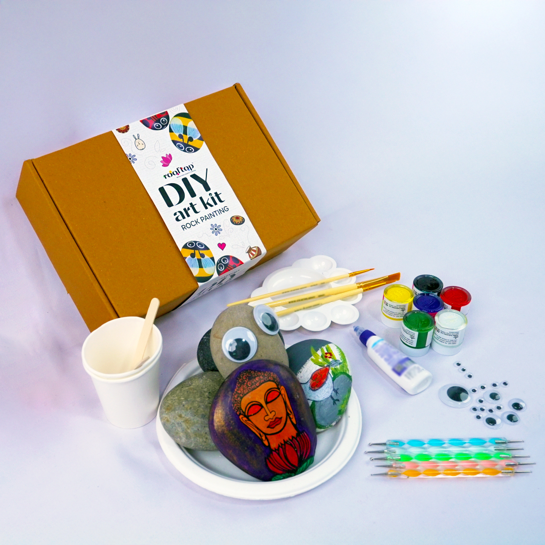 DIY Rock Painting Art Kit 