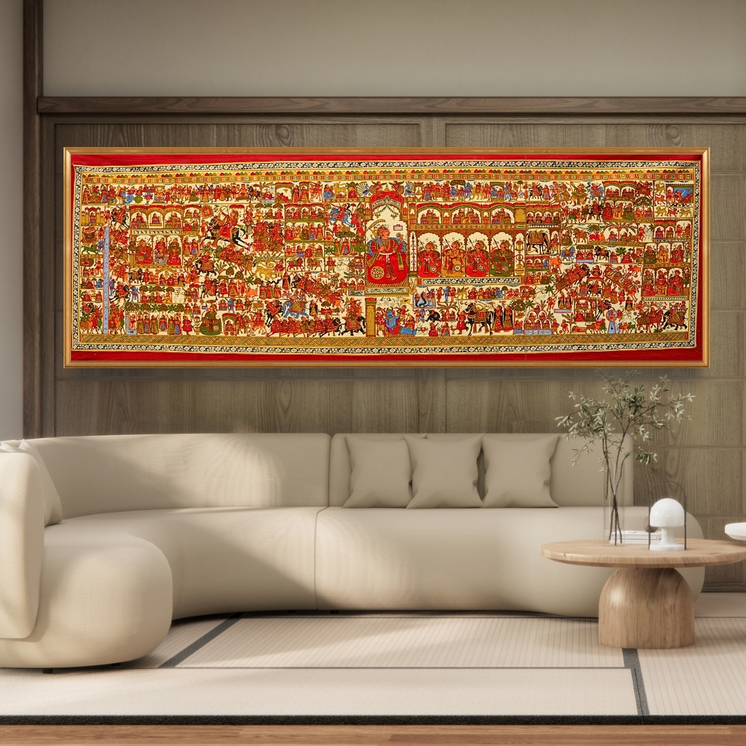 Traditional pabuji ki phad 3