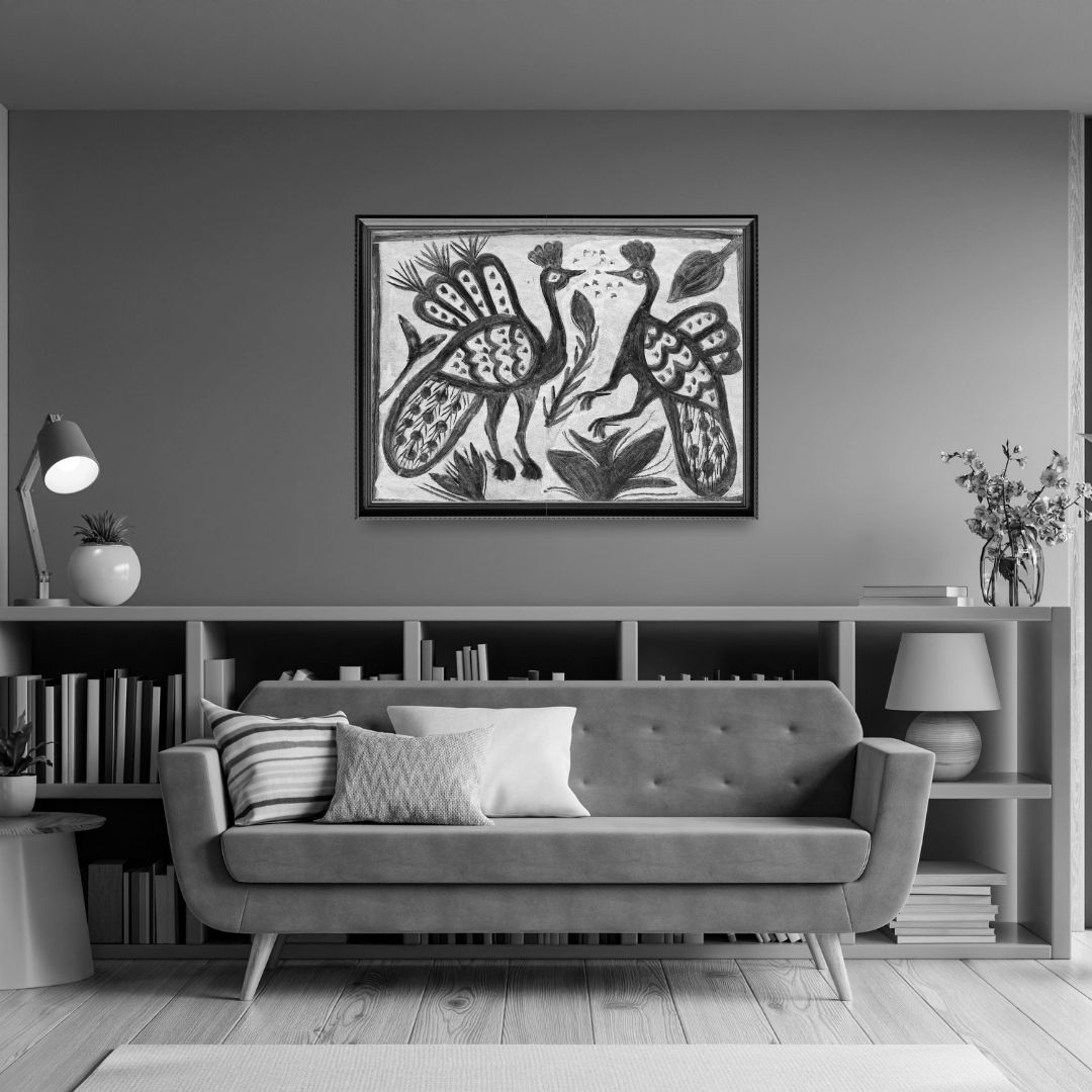 Dance of the Peacocks by Rudan Devi