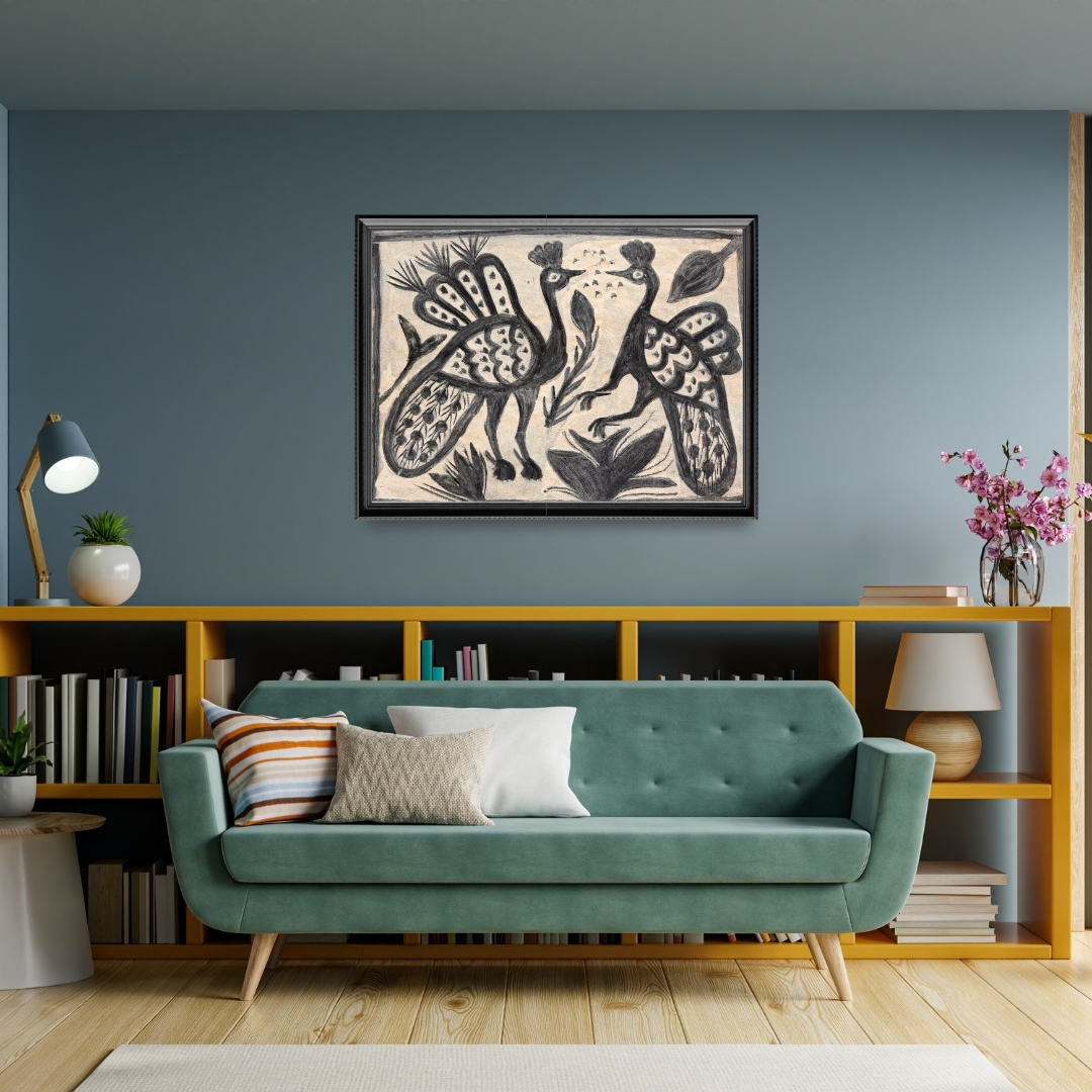 Dance of the Peacocks by Rudan Devi