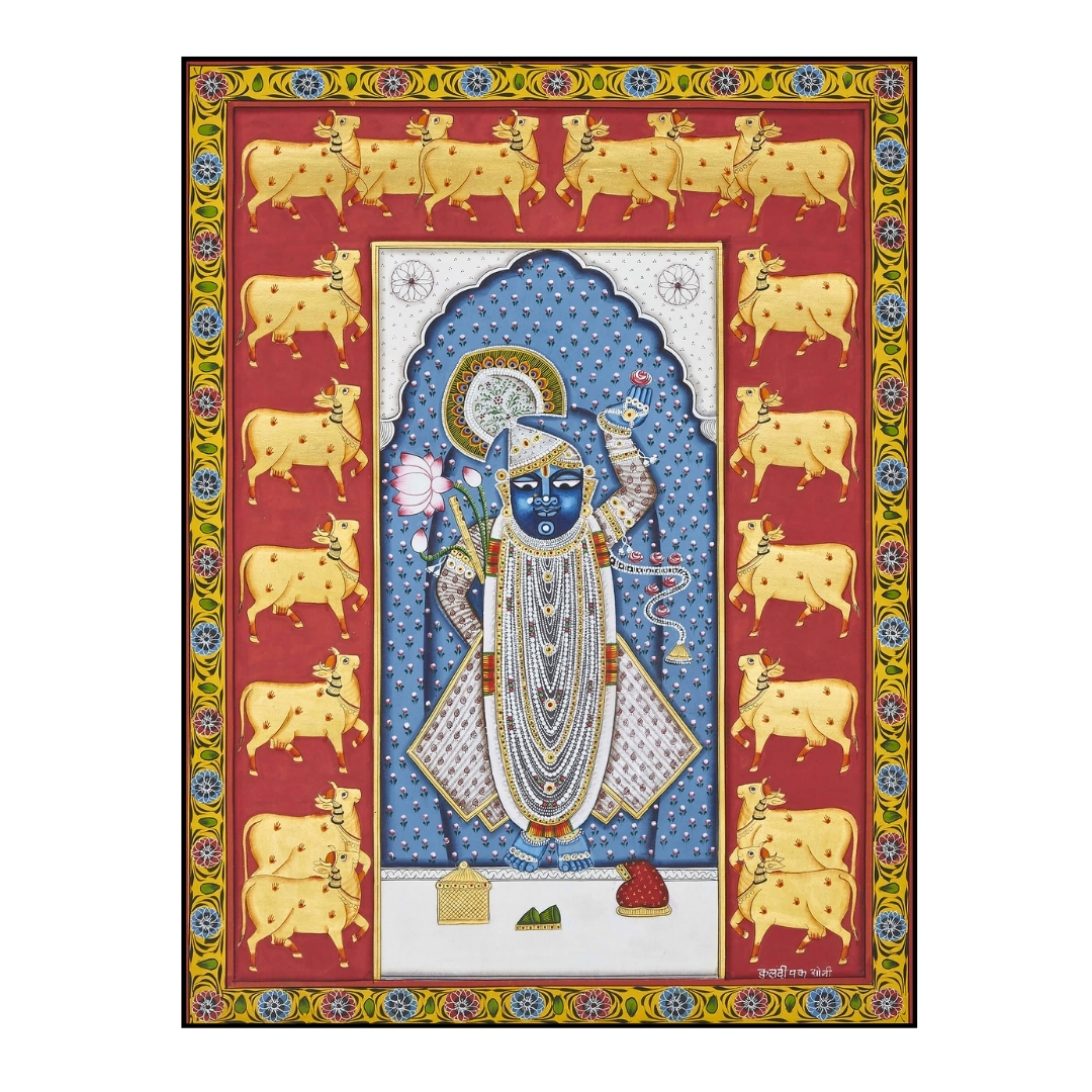 Pichwai Sacred Shreenathji Painting