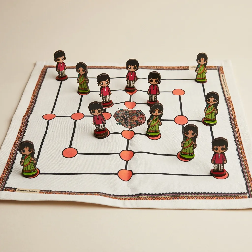 Classic Navakankari Board Game