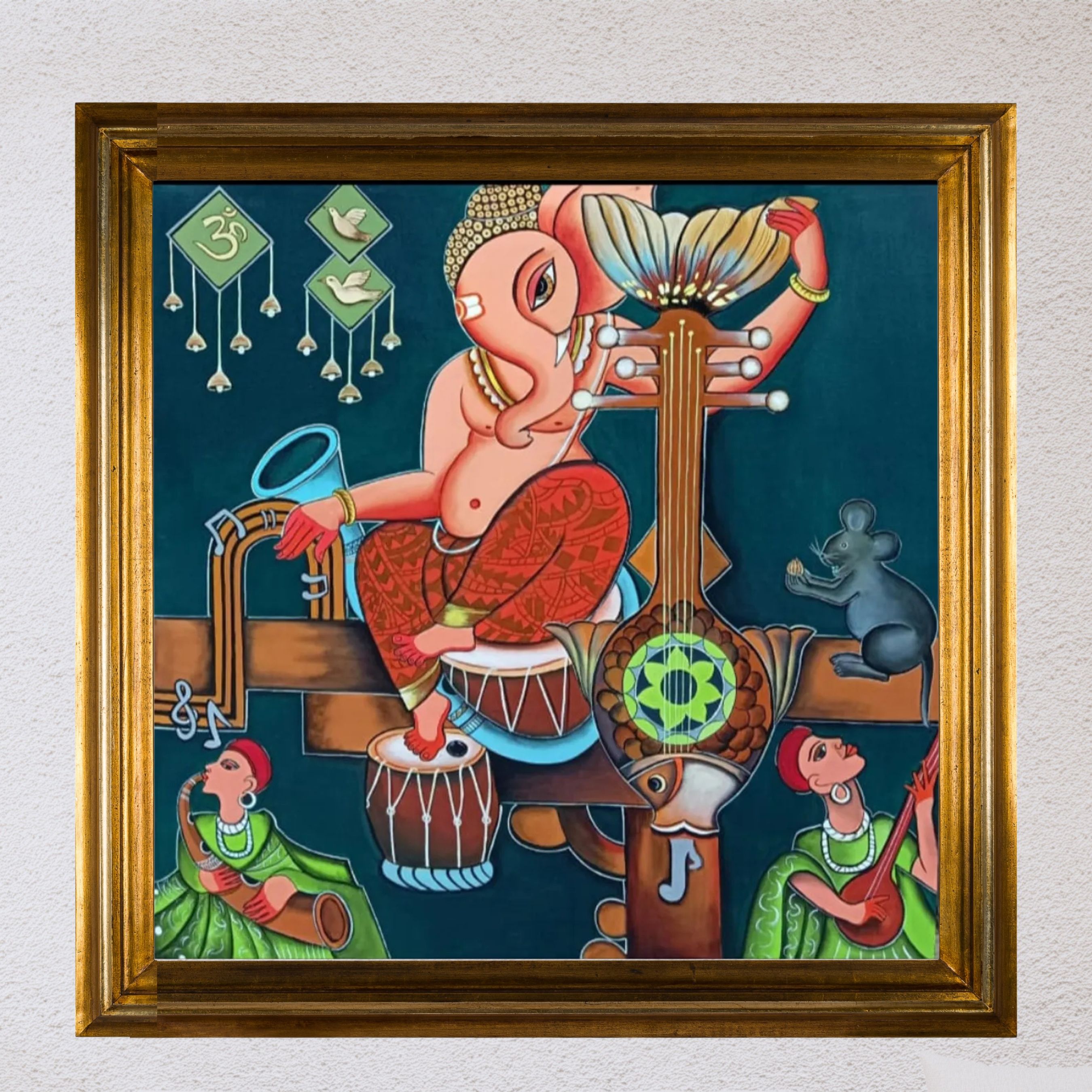 Ganesha with Tanpura