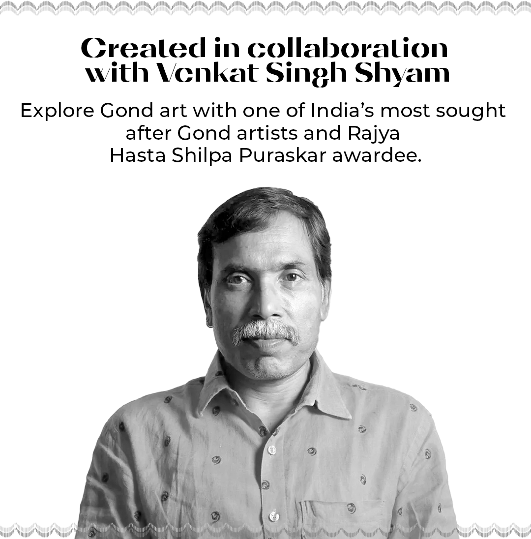 Artventures of Gond – Indian Tribal Coloring & Activity Book (Set of 3)