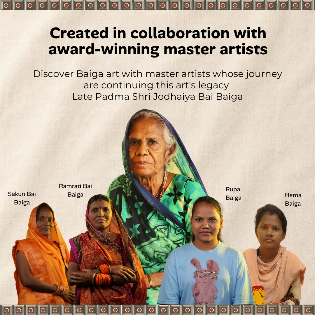 Artventures of Baiga: The Complete Guide to Madhya Pradesh's Tribal Art (Set of 3)