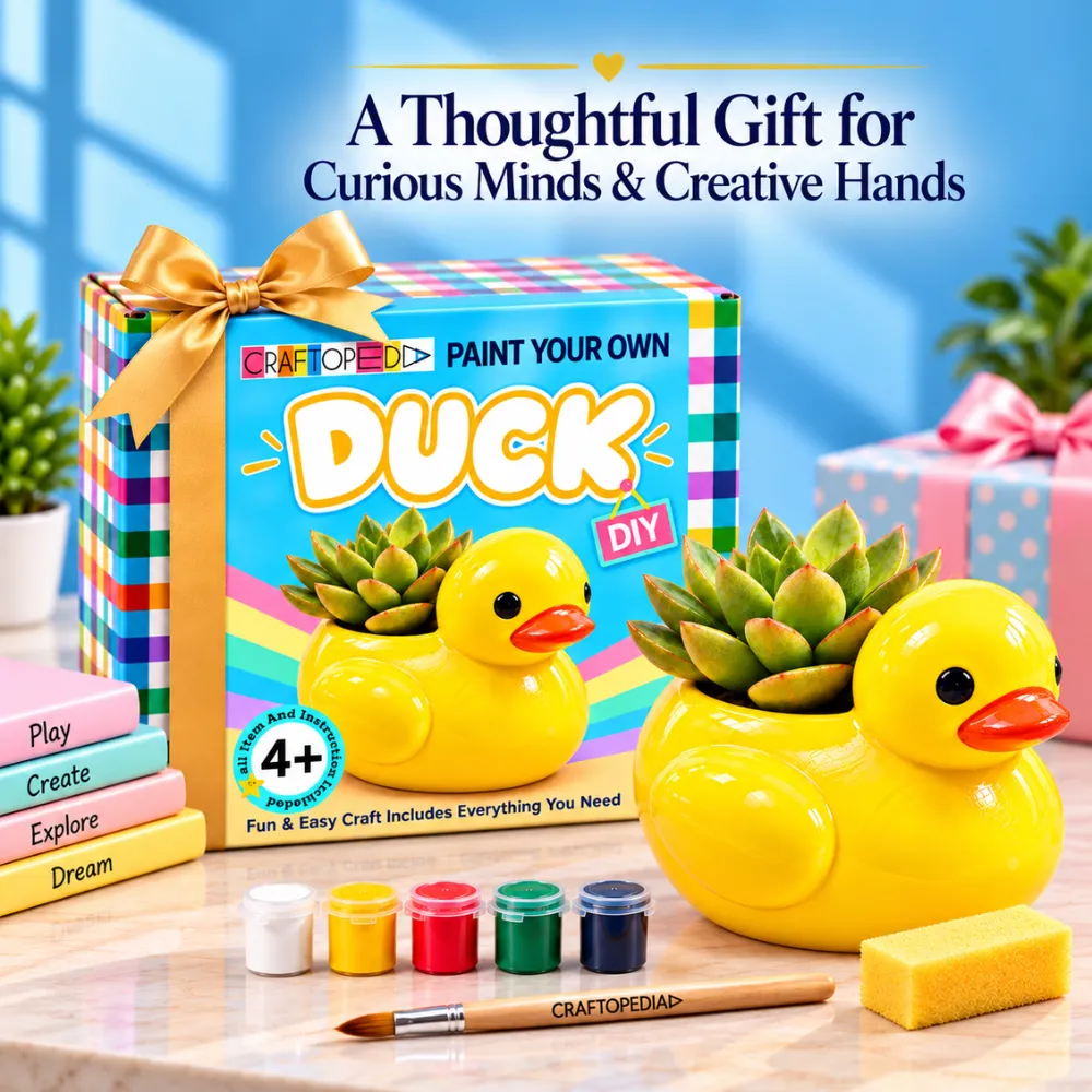 DIY Planter Painting Kit - Duck
