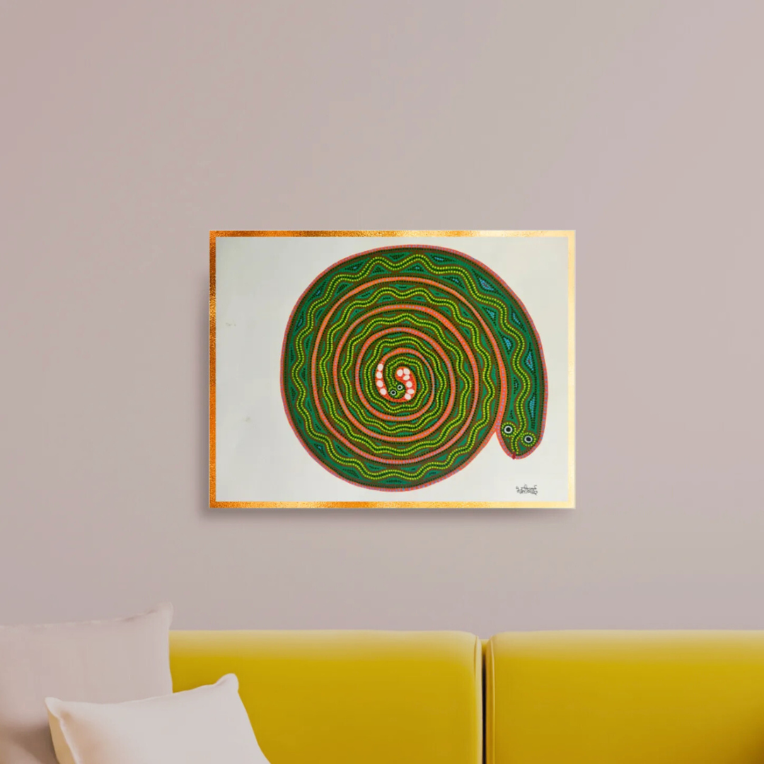 The Mother Snake and Her Eggs