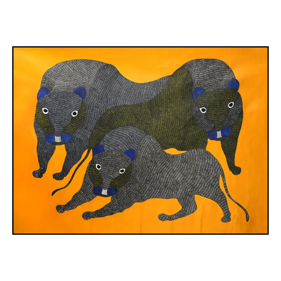 Three Black Tigers