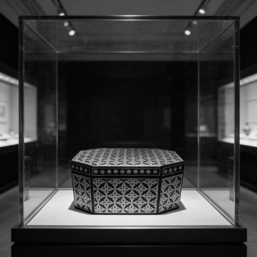 Decorative Handcrafted Box Traditional Koftgari Art