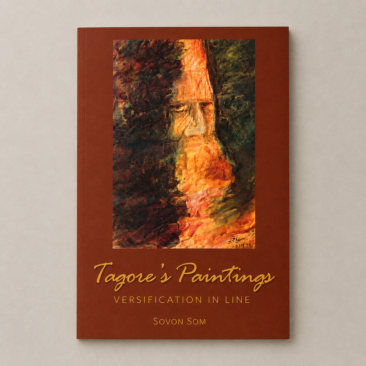 Tagore's Paintings: Versification in Line