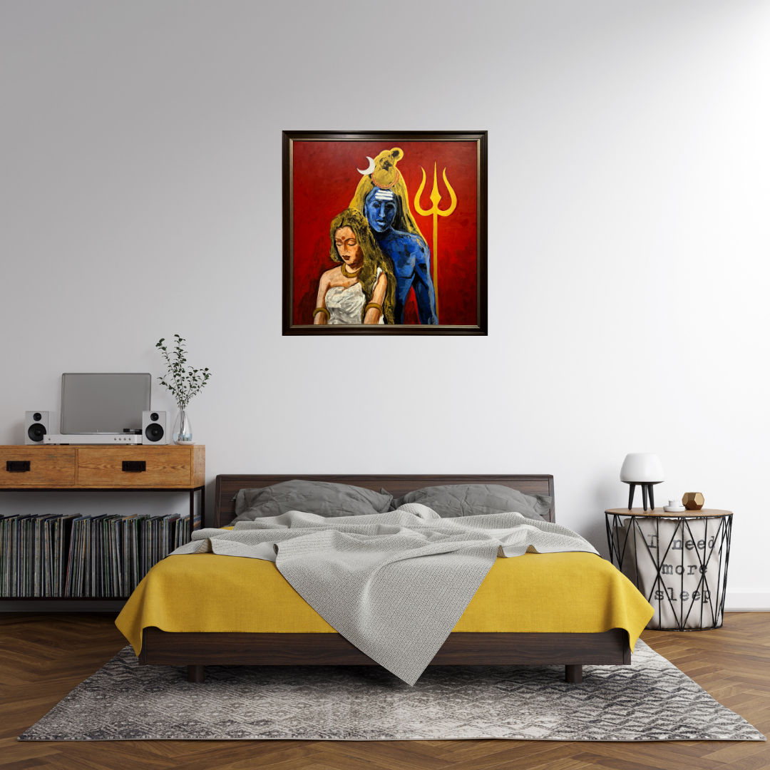 Painting: Shiva and Sati