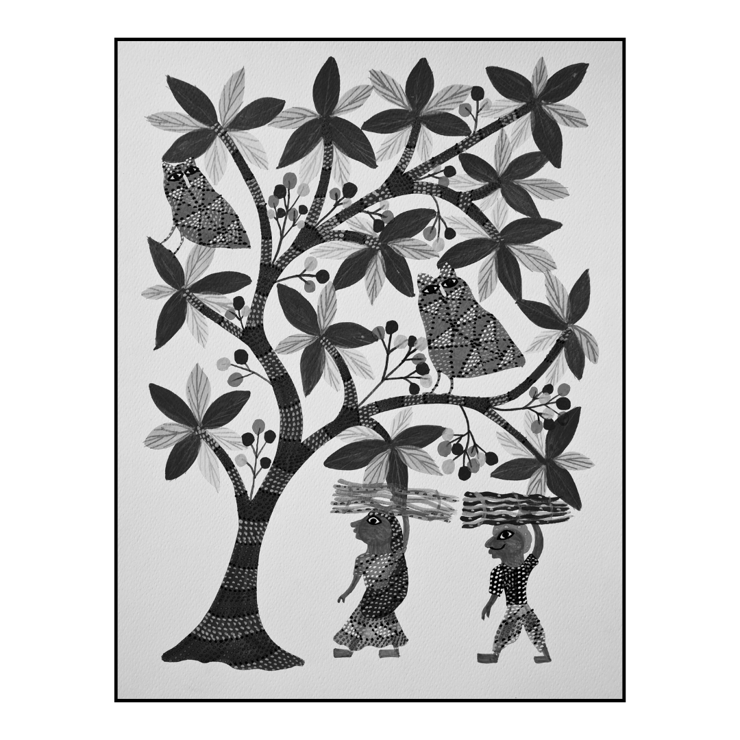 Carrying Firewood Home