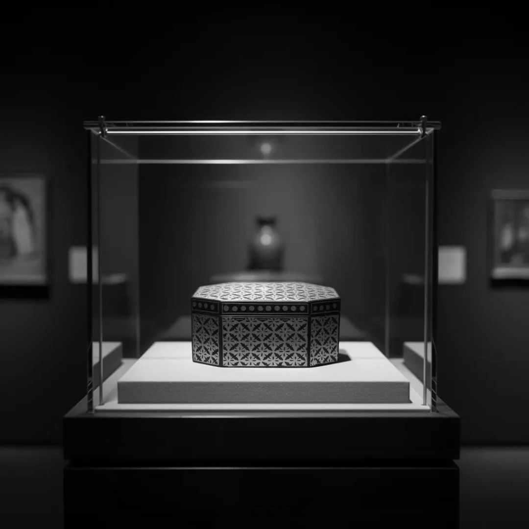 Decorative Handcrafted Box Traditional Koftgari Art