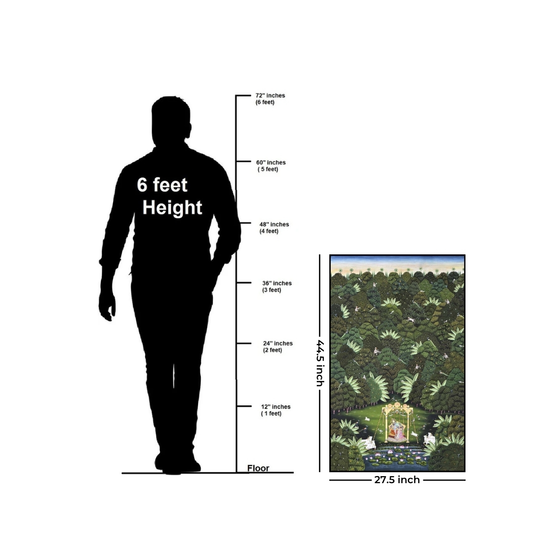 Radha Krishna in Forest - 03